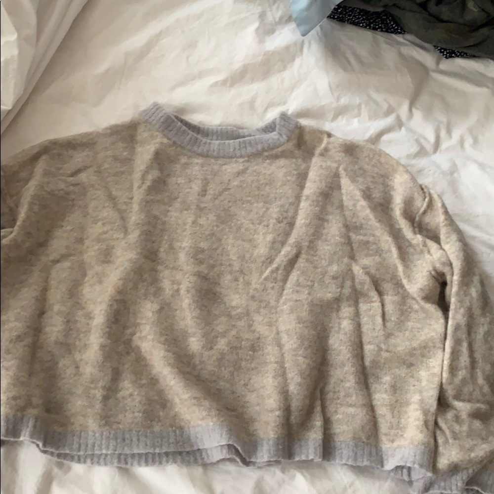 Free People Cropped Sweater